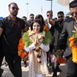 नेपाल आईपुगिन् देवि प्रतिभा, पोखरामा गरियो स्वागत